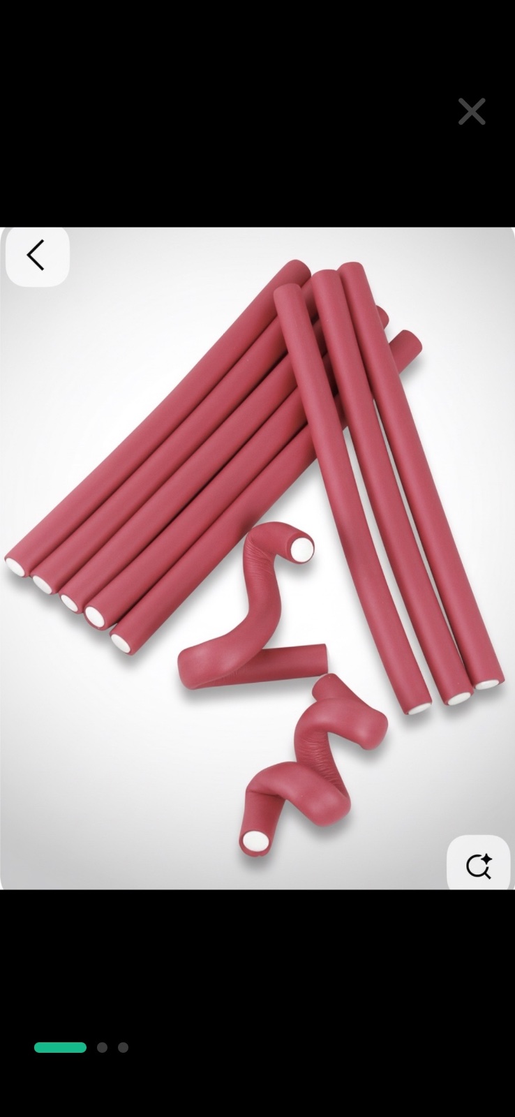 Bigoudis Femme Rouge 