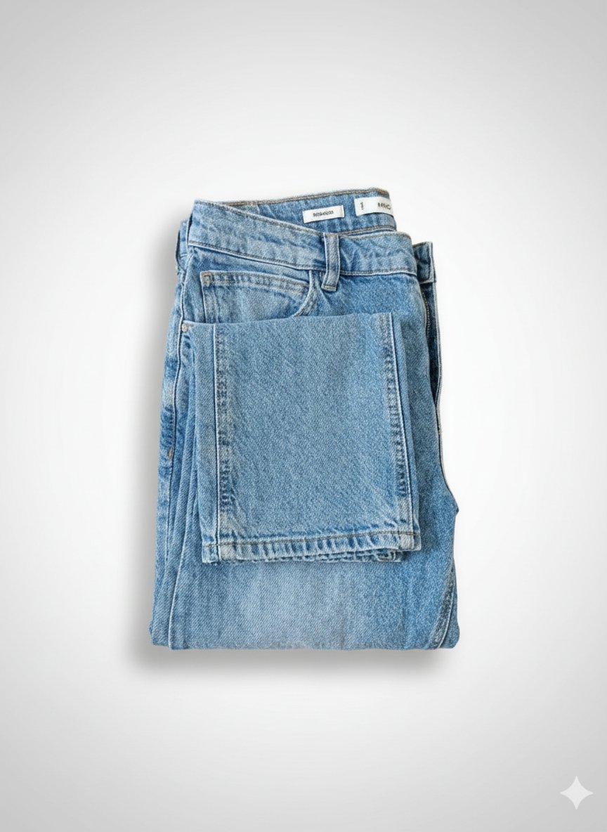 Jean Mom Fit bleu Mango
