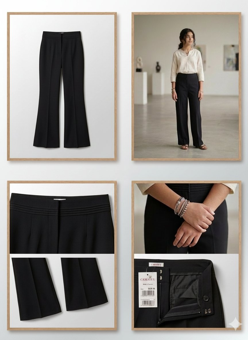 Pantalon de costume Camaieu