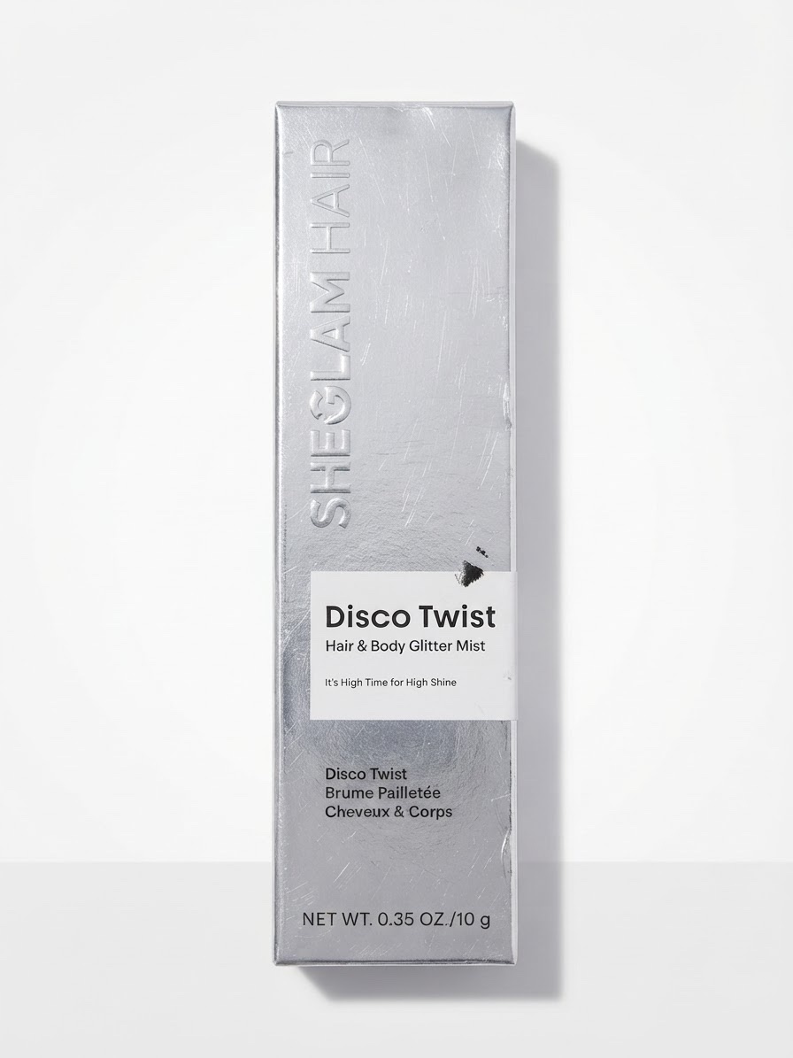 Hair and body glitter mist