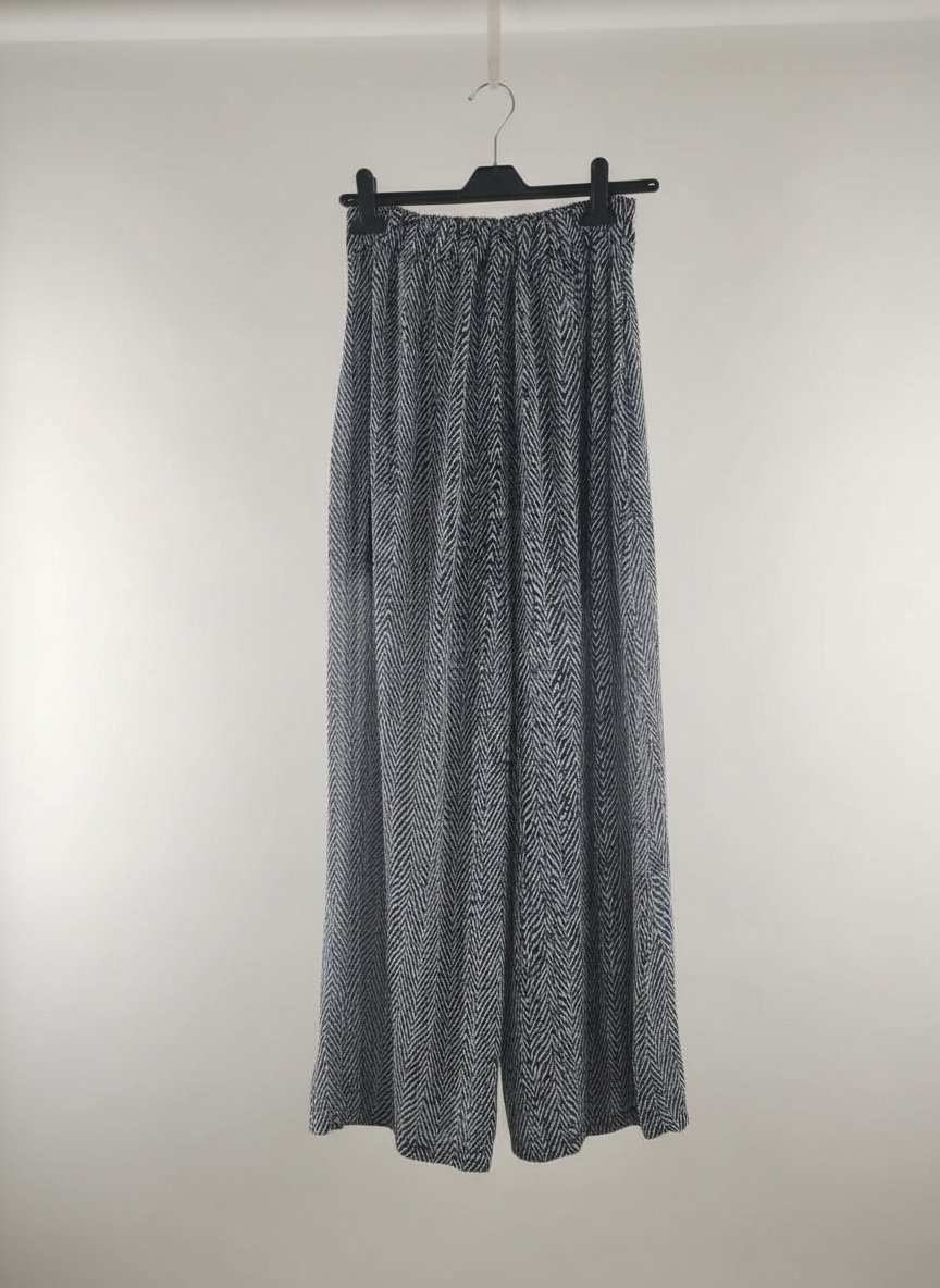 Pantalon large fluide avec doublure (effet jupe)