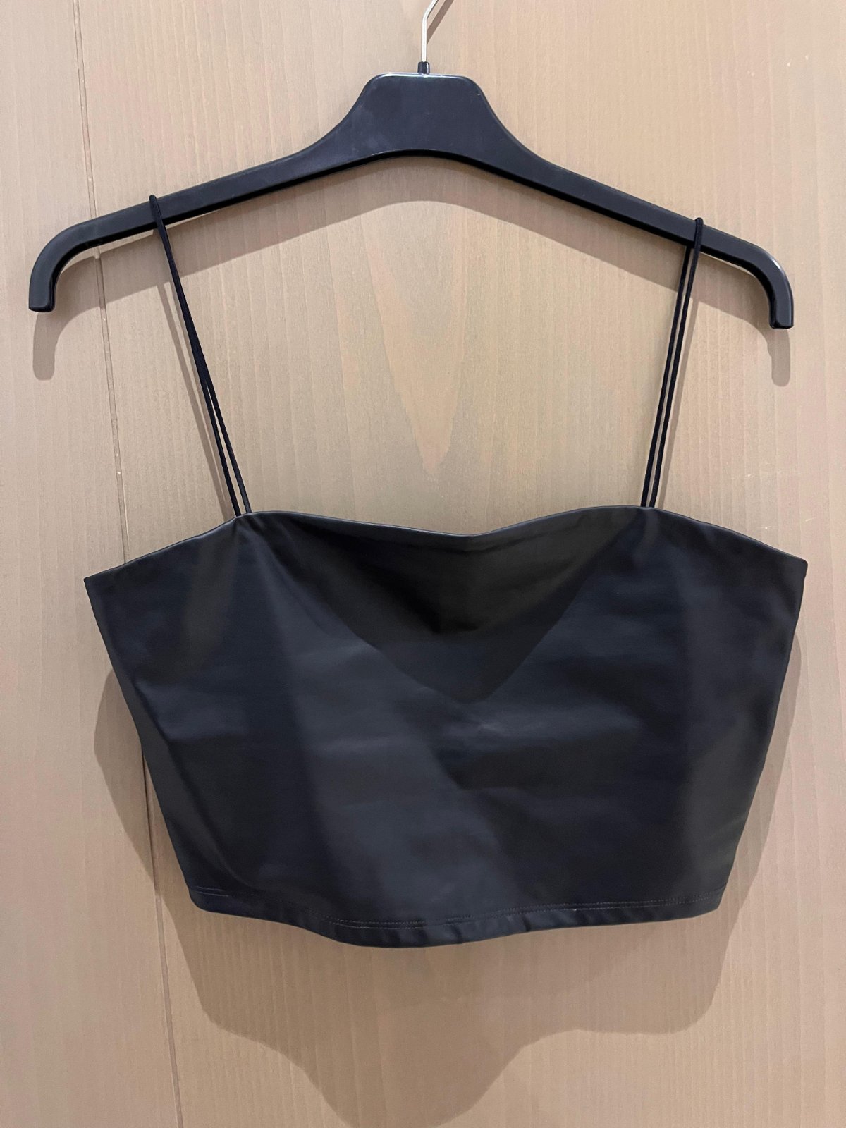 Top cuir 
