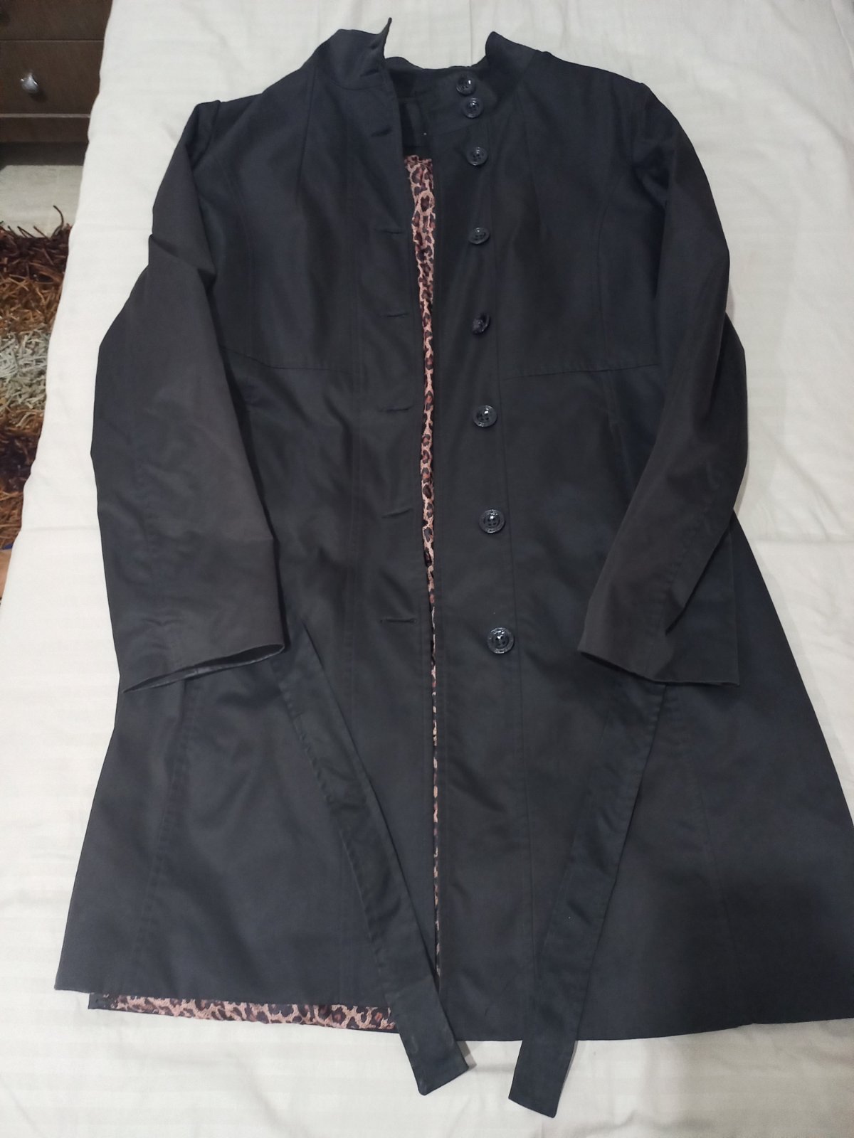 Trench noir taille L
