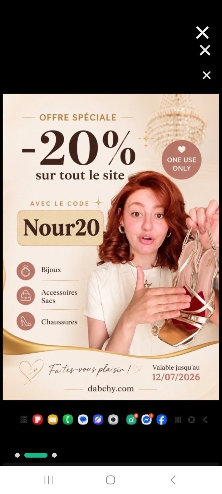 Code promo 20%