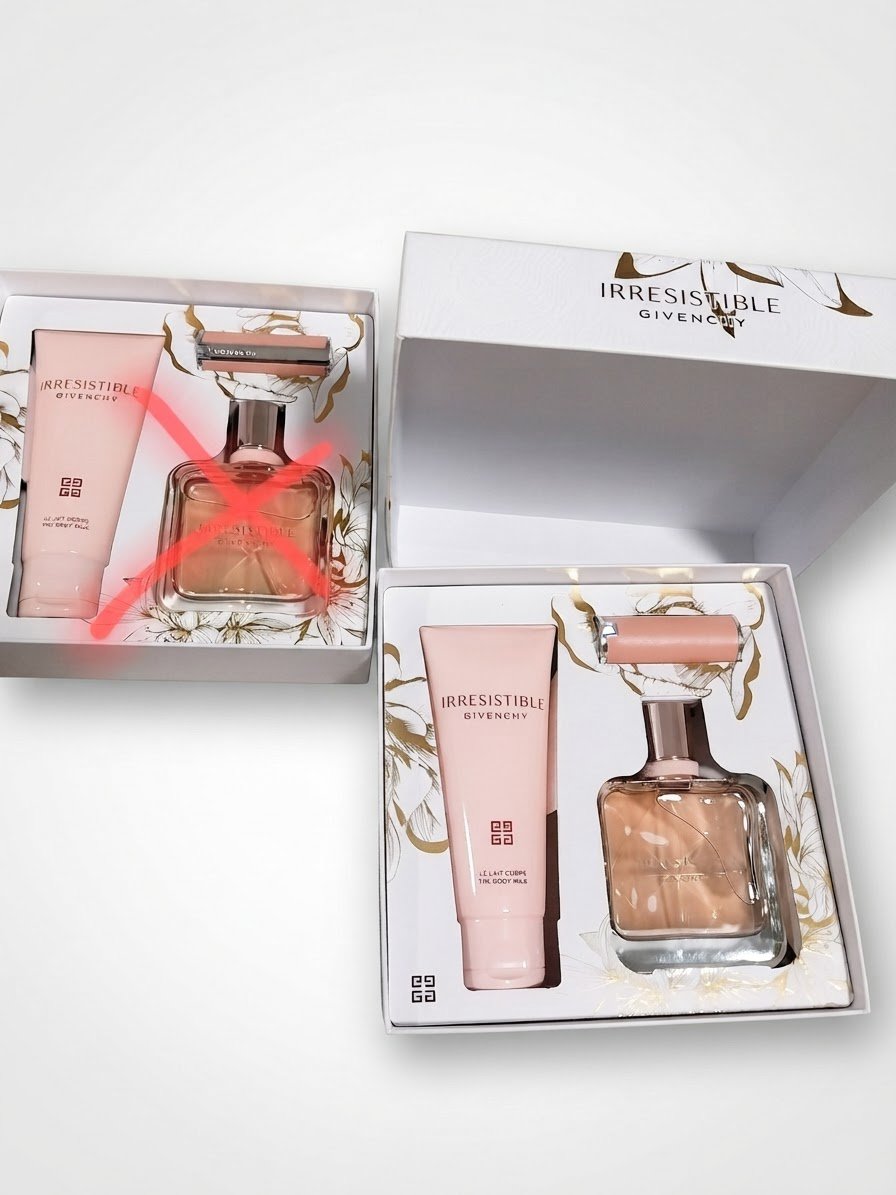Coffret givenchy authenticité et description du produit en photo 
