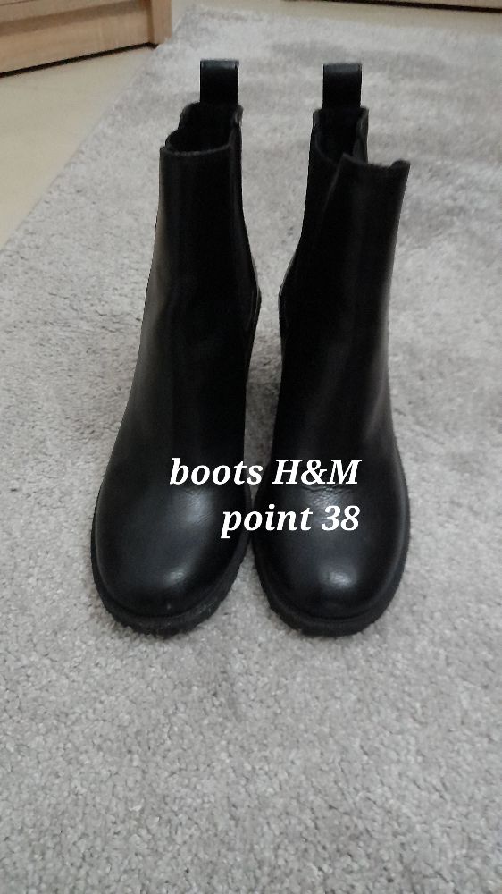 boots cuir 