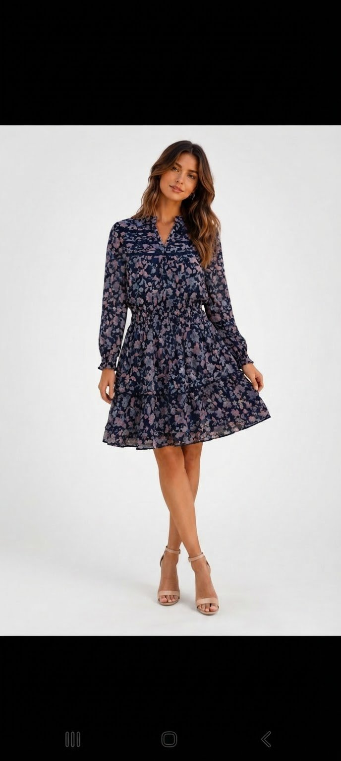 Je vends cette belle robe fleurale Mango 