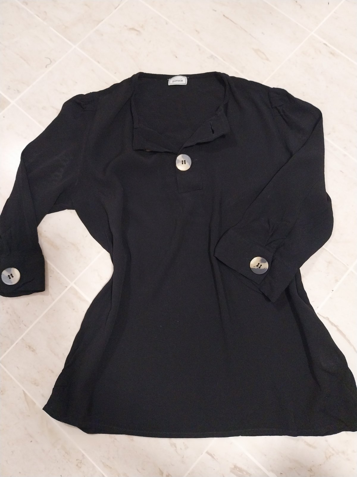 Chemise blouse noir Pimkie état neuf 