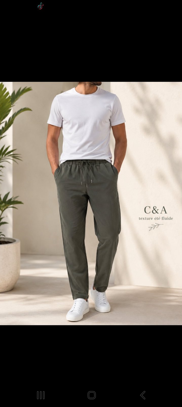 Pantalon homme Casual stylé quasi neuf Taille 40/42
