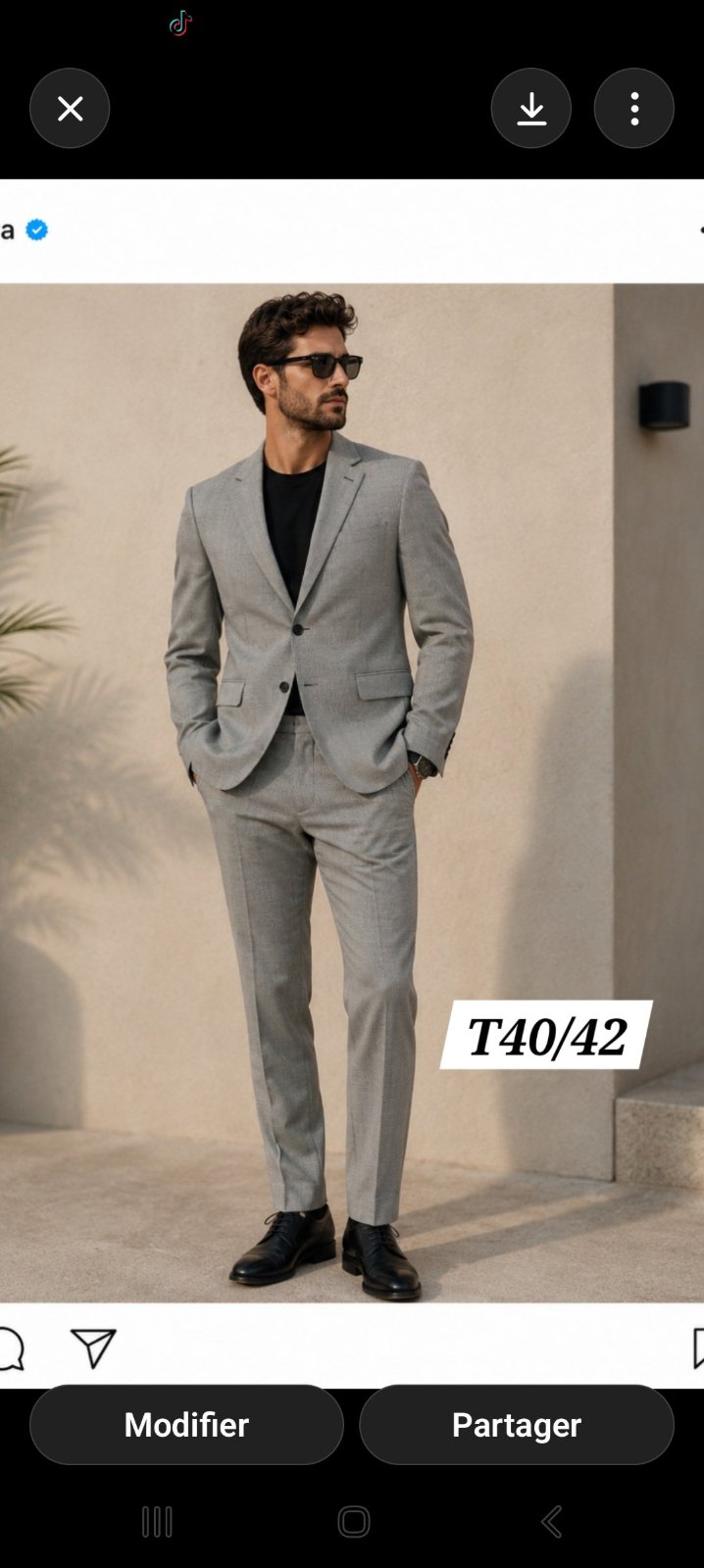 Élégant Costume Zara gris clair, coupe moderne et raffinée parfait pour un mariage, cérémonie entretien ou toute autre occasion chic T40/42