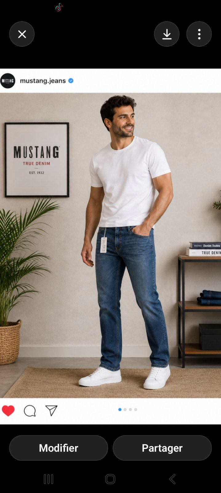 DJEAN MUSTANG HOMME 