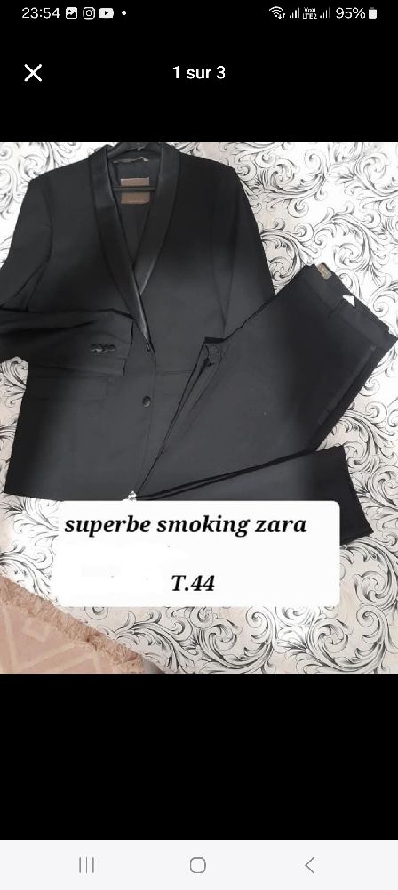 Tres beau smoking zara tres classe et chic 