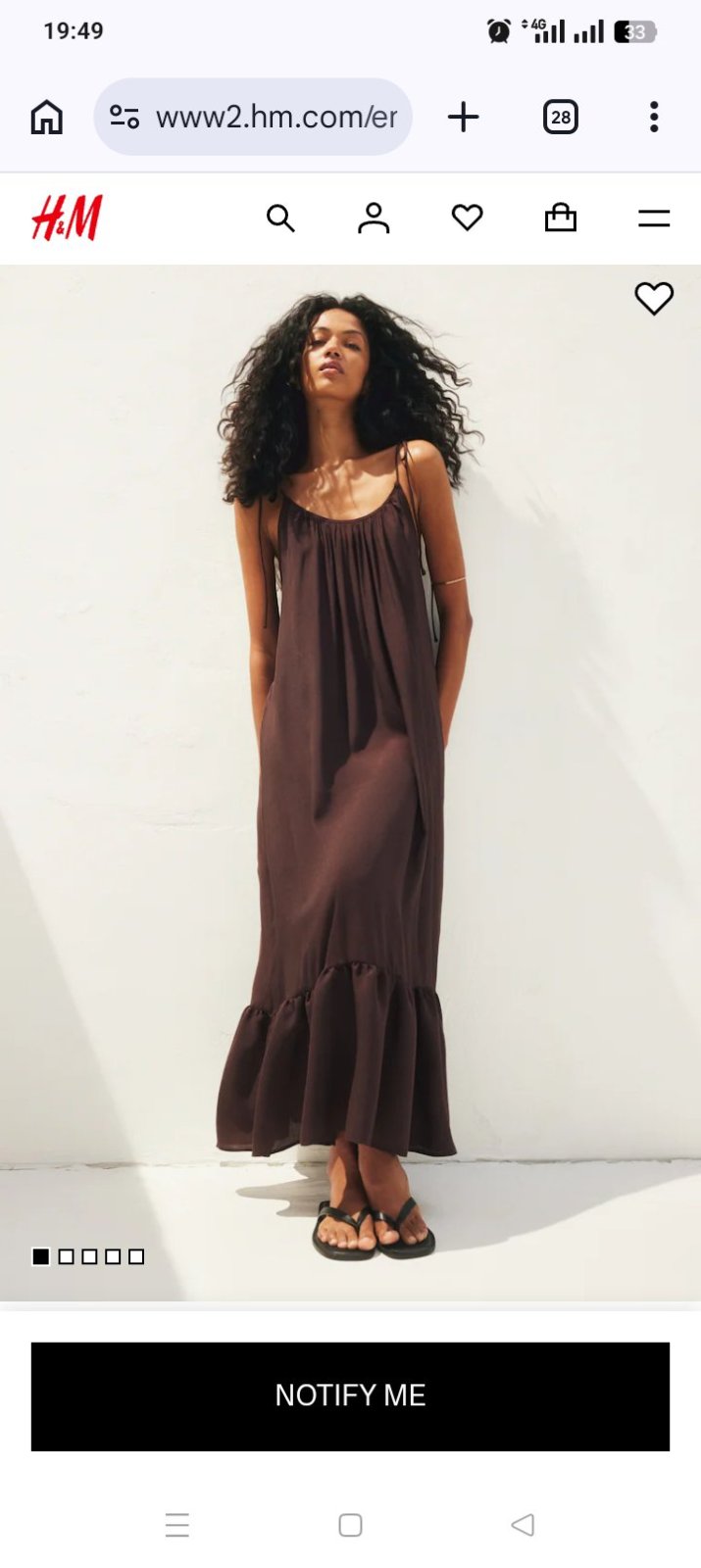 H&M beach dress 
