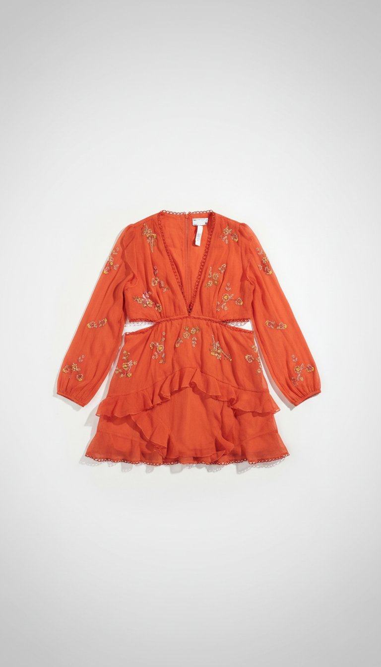 Robe soirée avec broderie ASOS neuve avec étiquette 