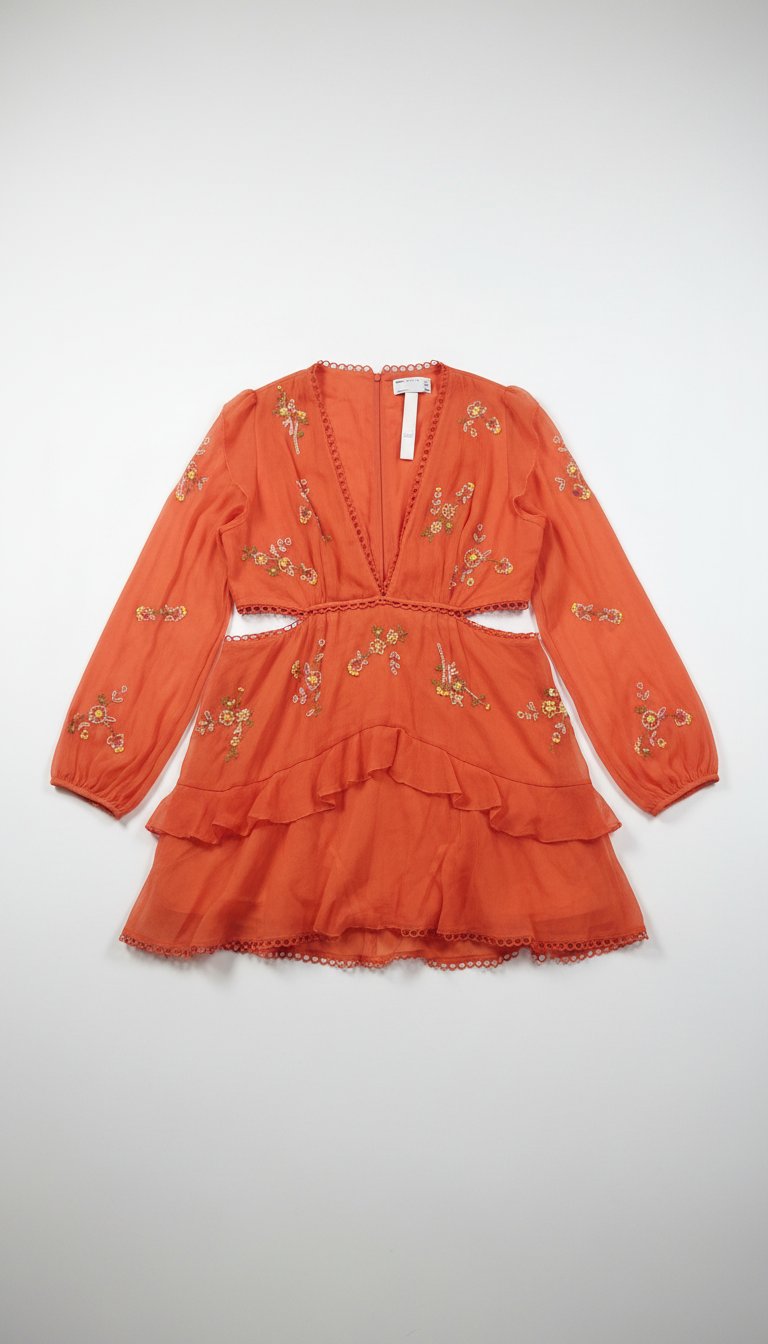 Robe soirée avec broderie. marque ASOS neuve avec étiquette 