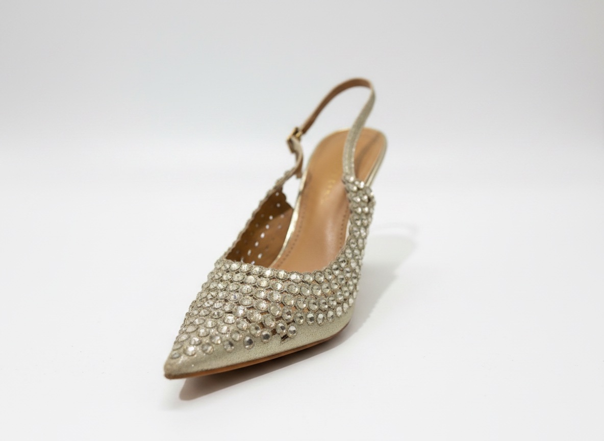 Escarpin en dorée