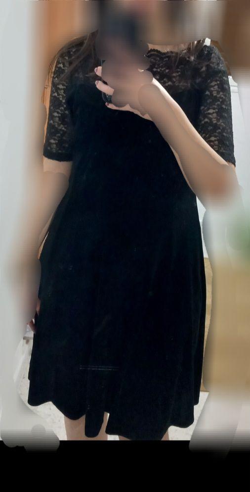 Robe en velours 