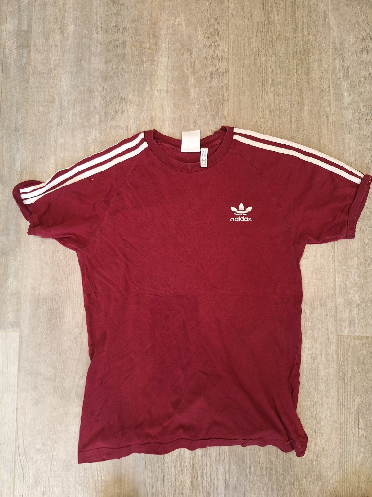Pull adidas rouge
