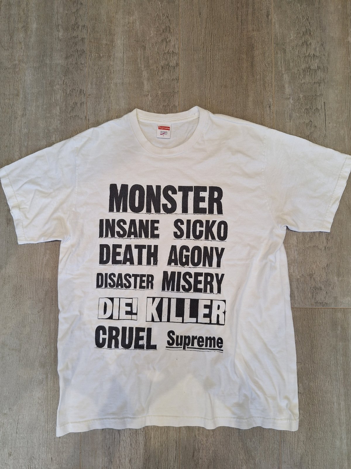 T-shirt SUPRRME Monster Tee Oversized