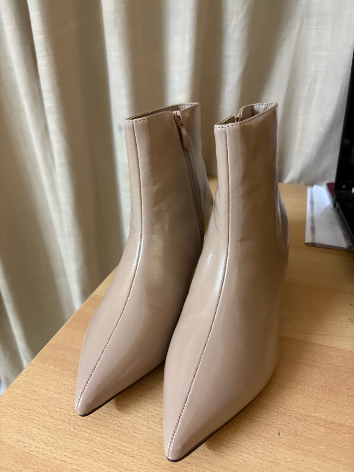 Bottines nude