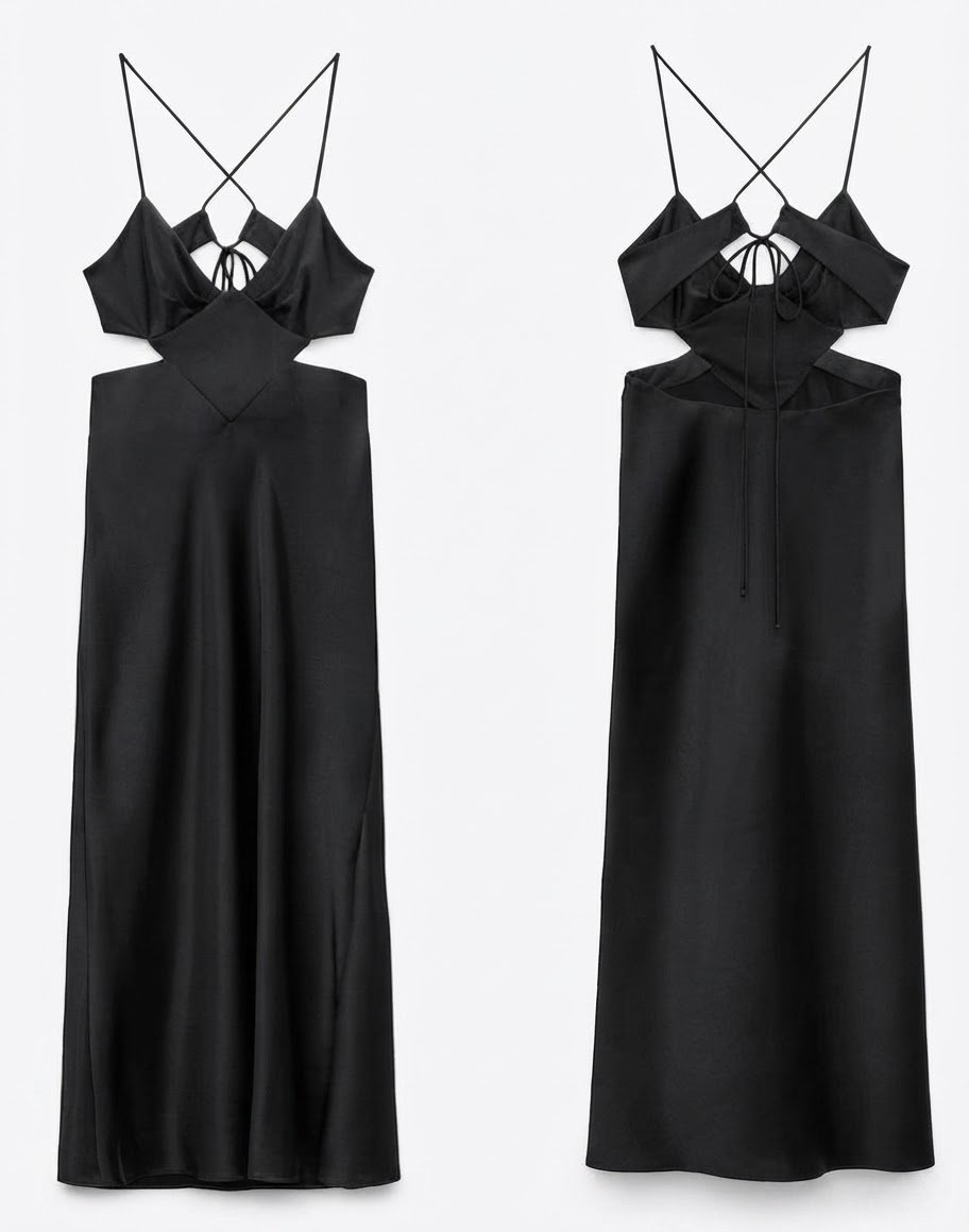 Une robe noir