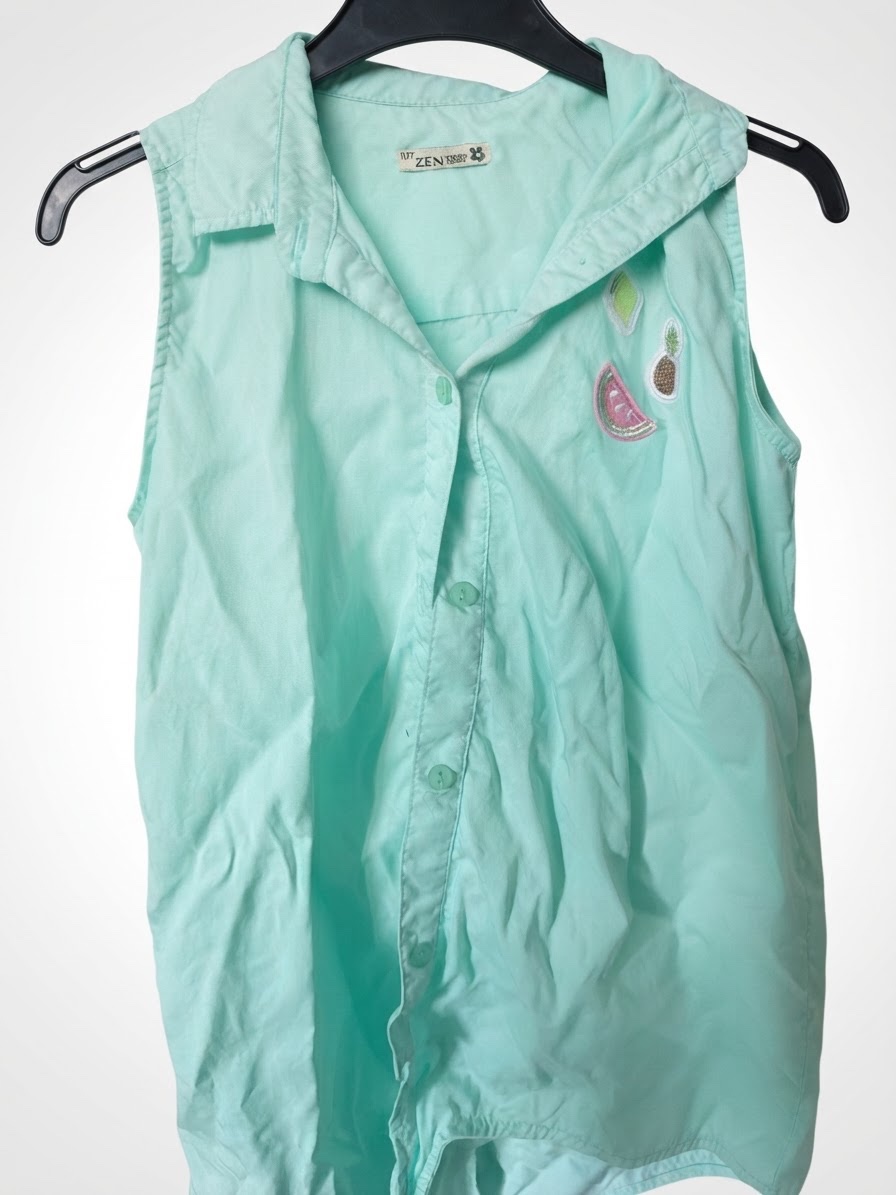 Chemise sans manches  