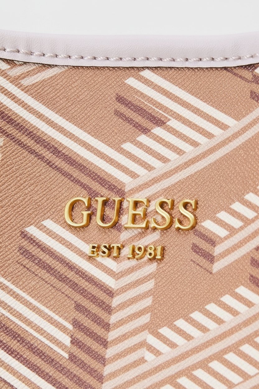 👜 Sac cabas GUESS beige