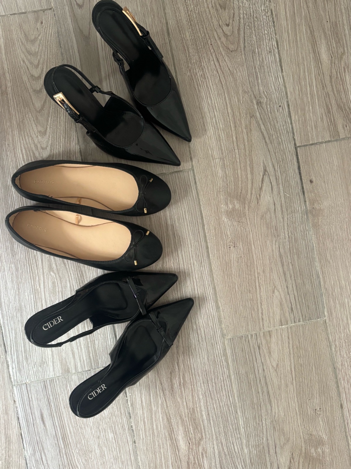 Des chaussures jamais portee