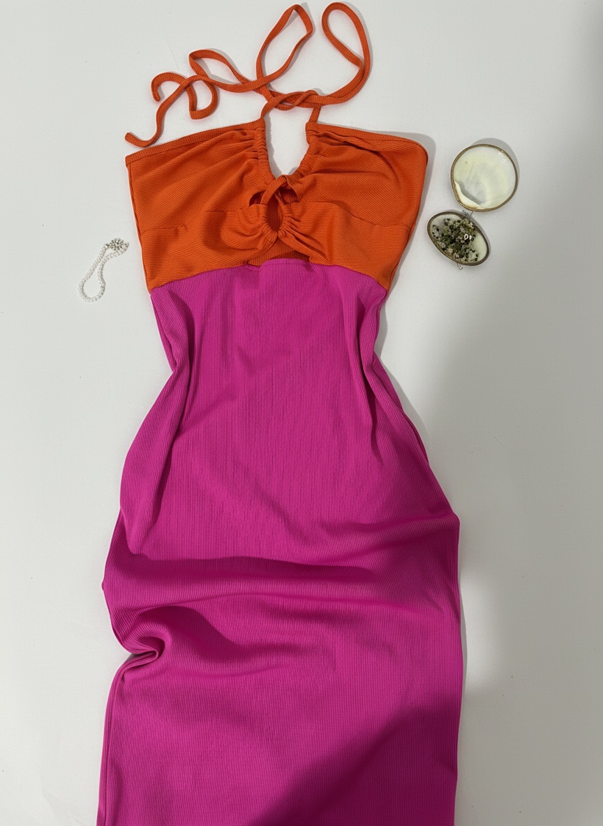 Summer dress🩷🧡