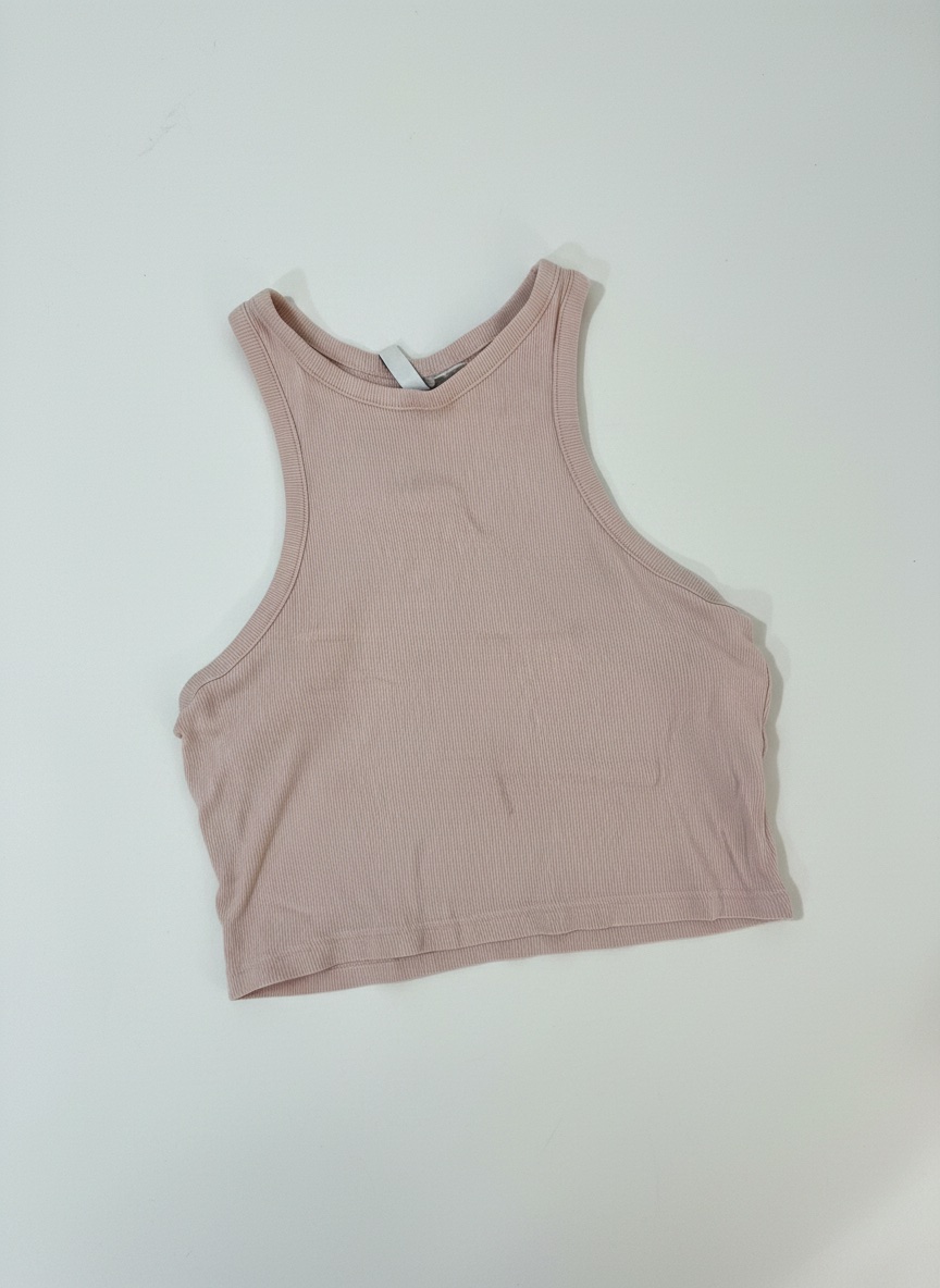 Top sans manche beige