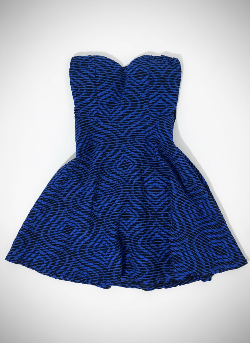 Robe bleu