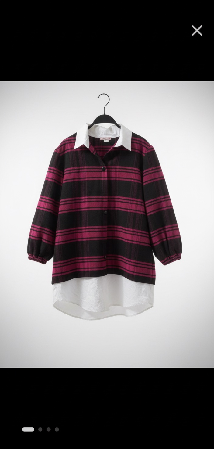 PULL-OVER CHEMISE COMBINÉ 
