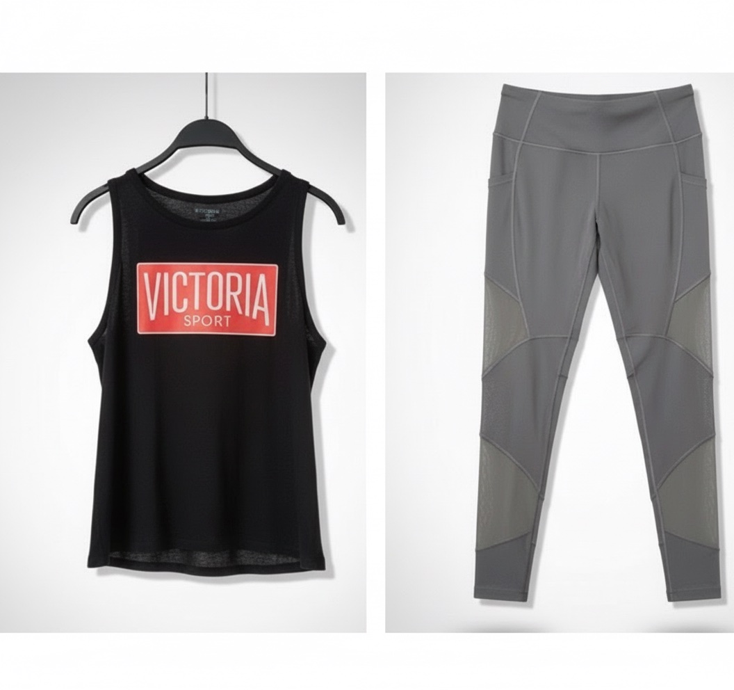 Set VICTORIA Sport : Pull taille M , Legging taille S
