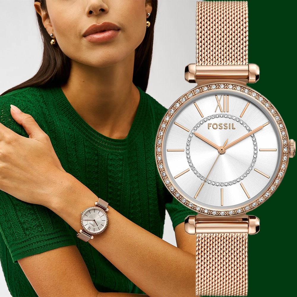 MONTRE FEMME FOSSIL ROSE GOLD Acheté à 520 dt