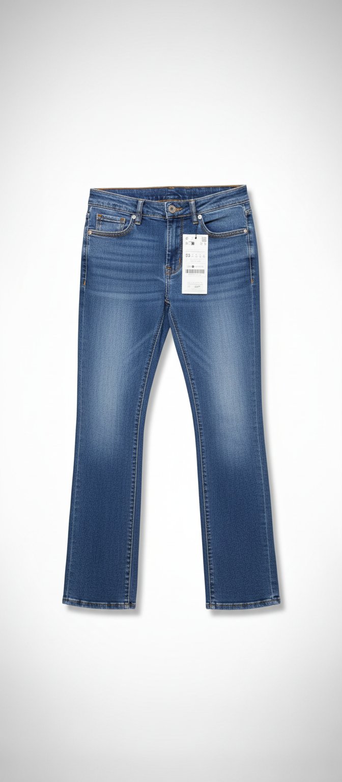 Jean coupe flare en bleu neuf de la marque Stradivarius 