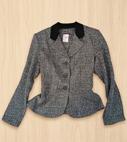 Veste blazer cintrée style péplum (vintage chic) ✨