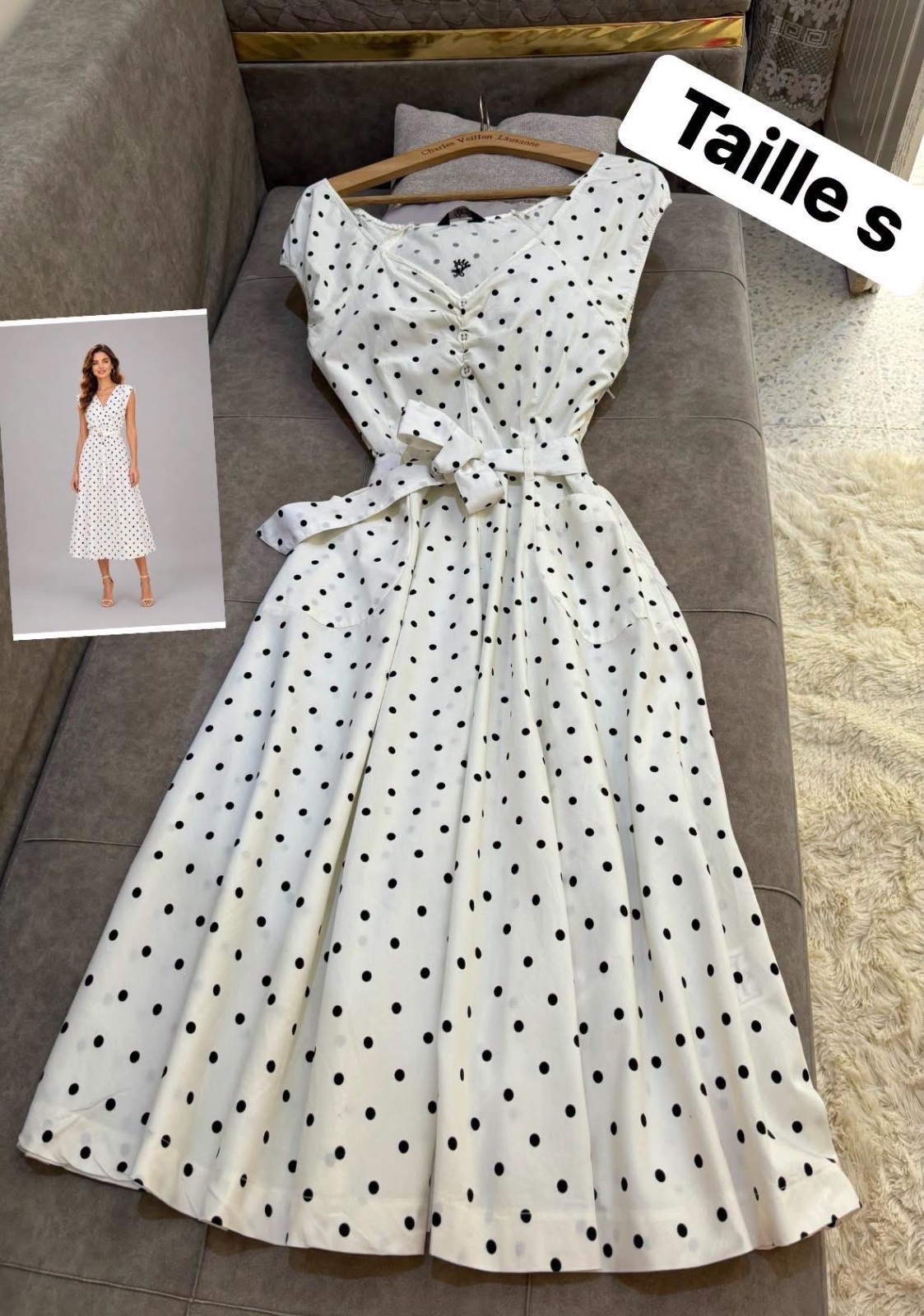 Robe polka dots 