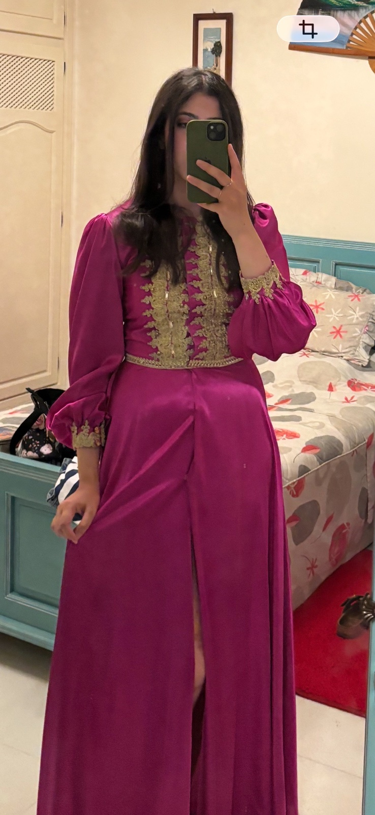 Caftan Harem en soie