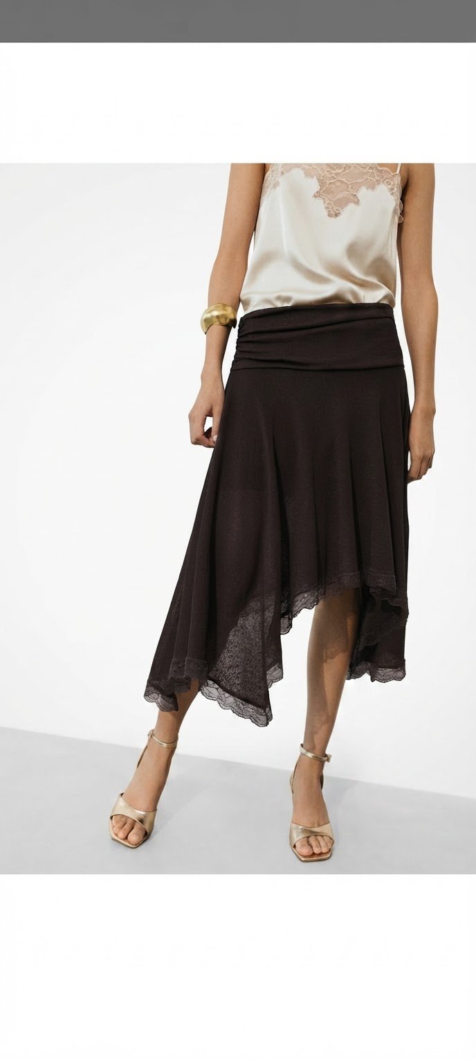 Jupe midi 
