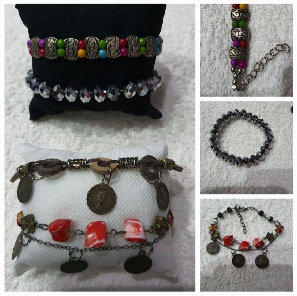 lot de 4 bracelets