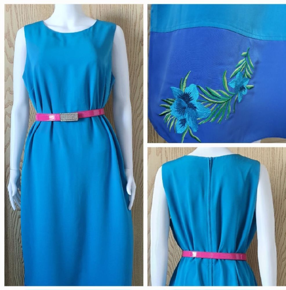 Robe bleue
