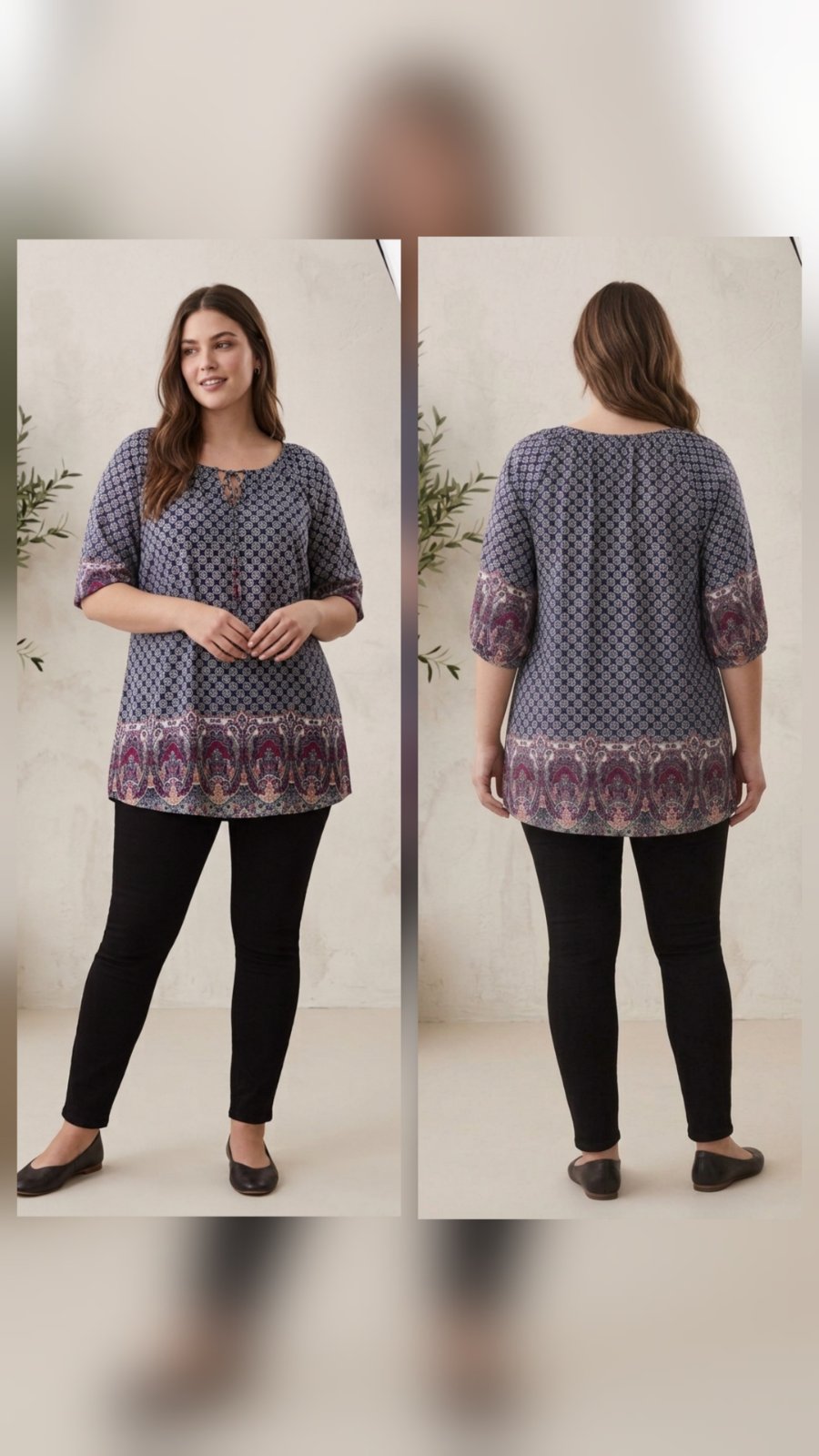 Blouse cotonade 