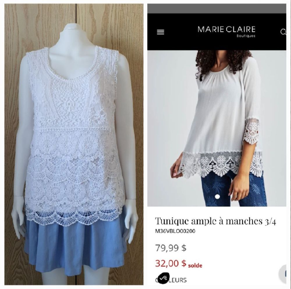 Chemise marie claire