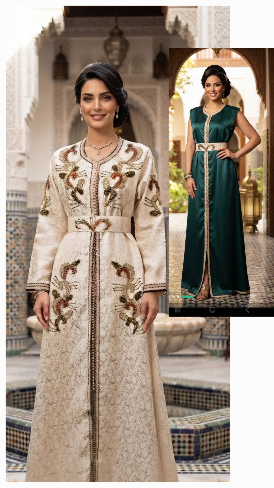 Caftan brocard 