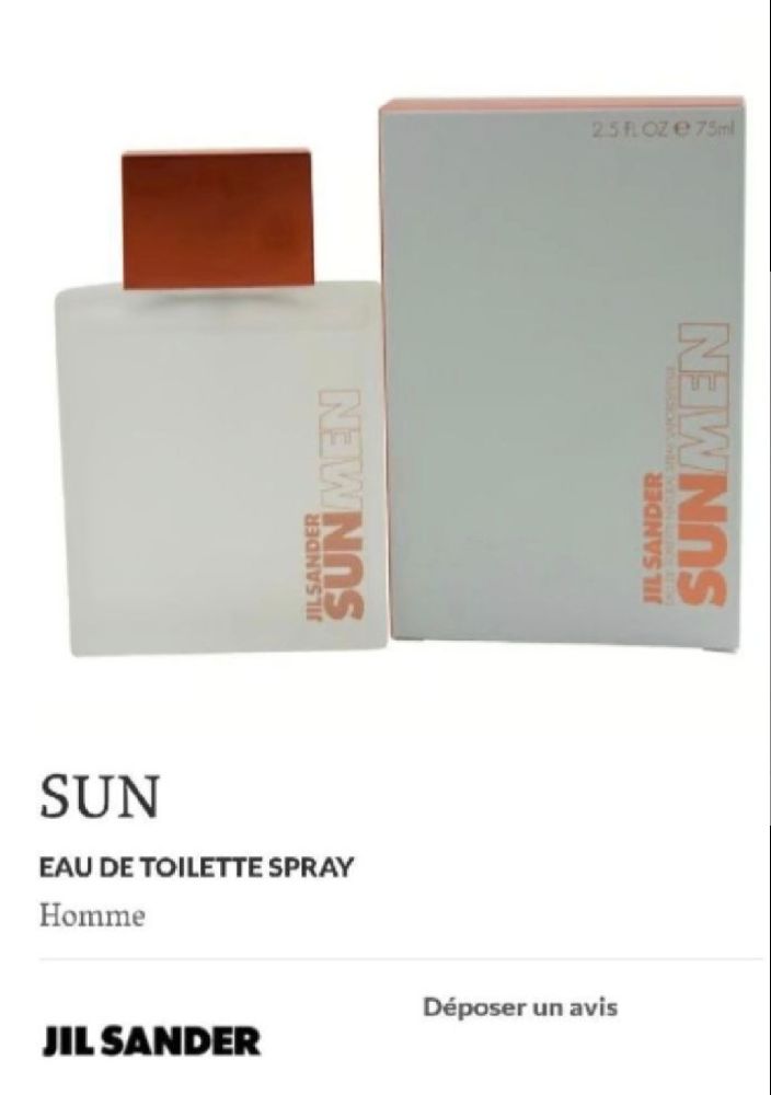 Sun Men de Jil Sander 