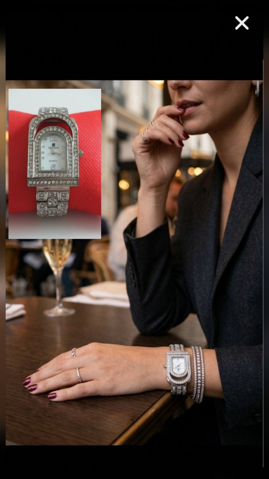 Montre UNIQUE, quartz suisse 