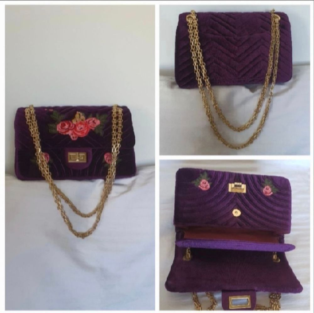 Sac velour