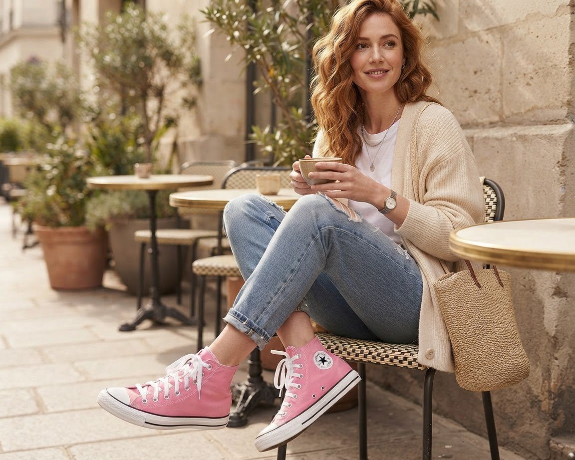 Converses roses