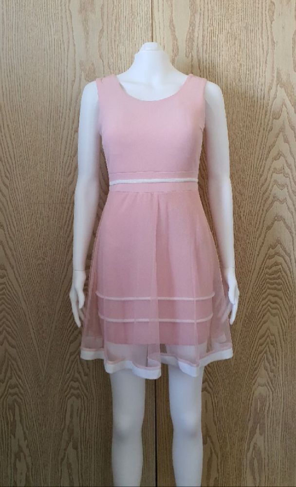 Robe rose-saumon