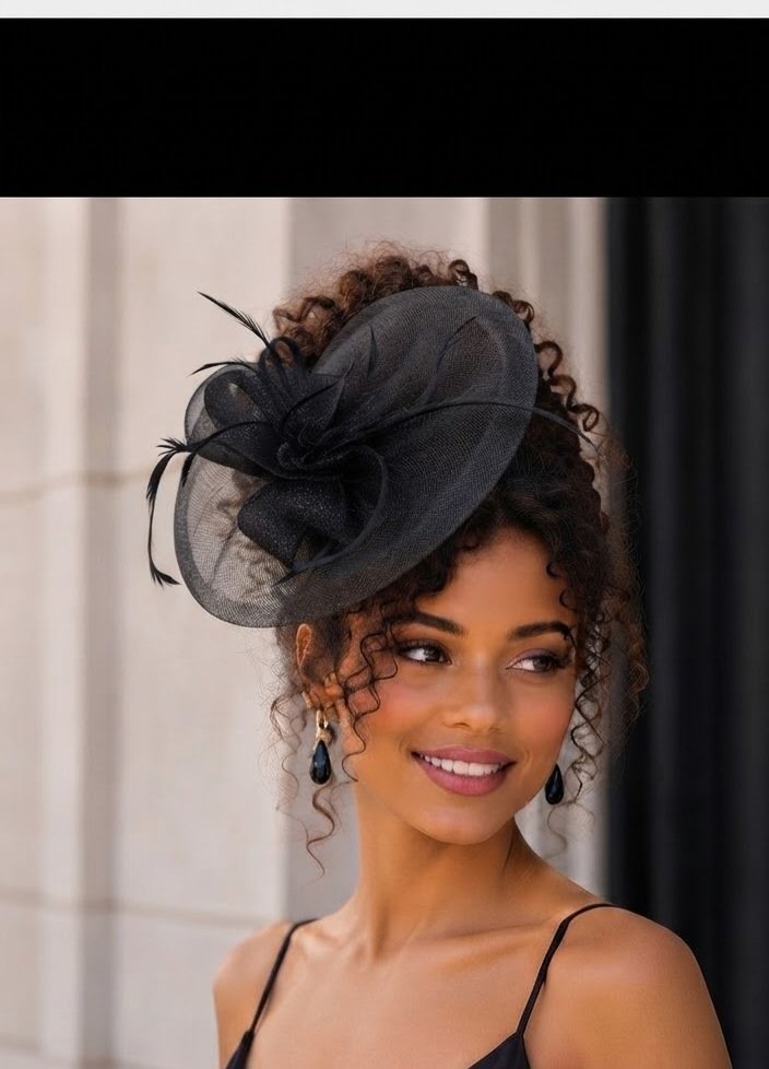 Chapeau de cérémonie noir